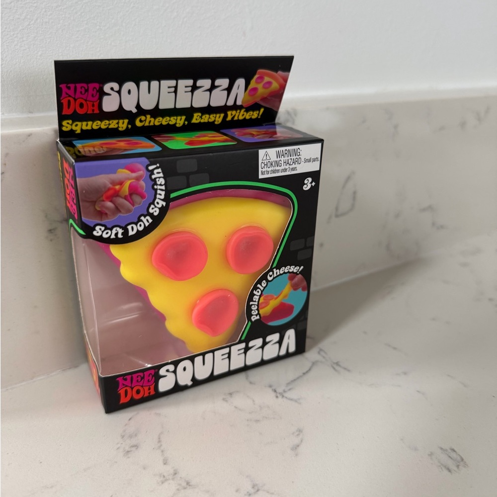 Needoh Squeezza Pizza Squishy Toy